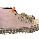 Free People Nan-Ku Couture Cruise Studded High Top Sneaker 38/ 7.5 Mellow Mauve Photo 6