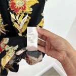 Free People  Jodie Floral Cotton Tunic Mini Dress Night Combo size Small Photo 6