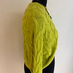 Pink Rose Cropped Cable Sweater NWT Photo 2