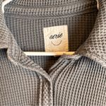 Aerie  Waffle Lumber Jane Shirt Size M Photo 3