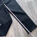 Wit & wisdom black ankle straight leg jeans w/ chain cuff detail Size 14 Photo 3