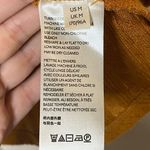 Anthropologie Maeve Rafela Surplice Wrap Sweater Orange V-Neck Women's Size M Photo 2