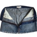 Free People EUC  Zip Front Denim Skirt Size Small Photo 4
