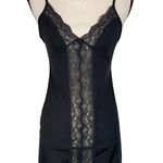 Victoria's Secret Victoria’s Secret Medium Slip Dress Nightie Satin Lace Stretch V-Neck Adjustable Photo 0