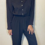 Wild Rose Vintage  Black Long Sleeved Jumpsuit Size 6 Photo 0
