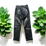 Aritzia Wilfred Melina Black Faux Leather Pants Size 0 Photo 1