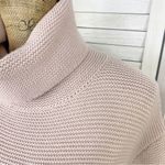 Divided H&M Cowl Neck Waffle Knit Crop Sweater Mauve Pink XS Photo 4