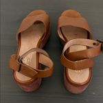 Seychelles Anthropologie  Calming Influence Suede Leather Platform Sandal Sz 7.5 Photo 7