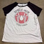 Marvel Disney Store  Spiderman Peter Parker Raglan sleeve Women’s Size: Small Photo 0