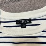 J.Crew  Structured Muscle T-shirt in Stripe Mariner Cotton Size Large Photo 5