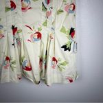 Anthropologie Maeve Floral Strapless Mini Dress Yellow Sz Photo 3