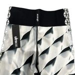 Ultracor  Ultra High Rise Geometric with Reflective Side Leggings in Gray, Size S Photo 4