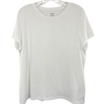 Madewell  Women’s White Cotton T-Shirt New Photo 0