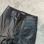 EXPRESS black skinny leather pants Photo 1