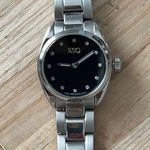 ESQ by Movado Diamonds Ladies Watch Stainless Bracelet Luminous Hands Black Dial Photo 3