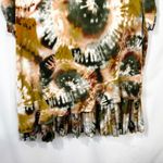 Vera Wang Simply XL Top Pleat Layered Tie Dye Lagenlook Ruffle Short Sleeve 603 Photo 9