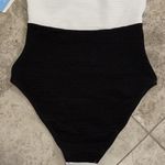 Cupshe  One Piece Swimsuit Color Block One Shoulder Bowknot Bathing Suit … Photo 7