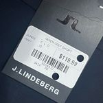 J. LINDEBERG Gwen Golf Shorts Size 32 Navy Blue NEW Active Performance Casual Photo 5
