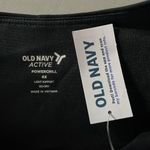 Old Navy Active NWT Size 4X Black PowerChill Light Support Longline Sports Bra Photo 2