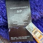 The North Face The‎  Womens Jacket Size Small Purple Faux Fur Bomber Comfy Warm Cudly Photo 5