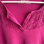 Classic Elements  pink short sleeve v neck tee size 24-26W Photo 2