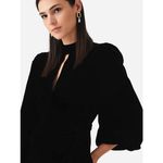 RHODE Zadie Dress Size 0 Black Photo 2