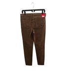 Well Worn Pants Womens Size 8 Brown Corduroy High Rise Skinny Soft Slim Photo 1