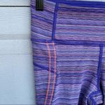 Lululemon Run Top Speed Crop Space Dye Iris Flower Purple Pink 4 Photo 6