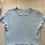 PacSun Basics Blue Baby Tee Photo 0