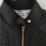 Miami Black Quilted Sherpa Lined Vest Photo 2