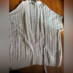 Torrid  Cream Cotton Blend Dolman Sweater Vest, Size 3/4 (22-26) NWT Photo 1