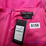 City Chic New!  Fuchsia Romantic Tie Cold Shoulder A-Line Dress,  plus size 20‎ Photo 14