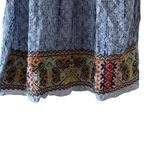 Anthropologie  Bhanuni by Jyoti Jina Blue Halter Gypsy Beaded Sz XS #2121 Photo 4