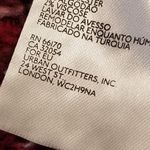 Urban Outfitters {S}  Turtleneck Bell Sleeve Marbled Red Maroon Knit Sweater Photo 7