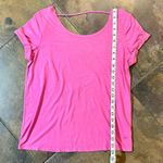 PINK - Victoria's Secret PINK Victoria’s Secret Pink T-Shirt Low Cut Back XS Photo 5