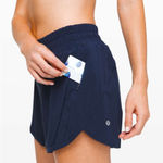 Lululemon athletica Women's Dark Blue Athletic Shorts Photo 0