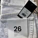 RE/DONE $265 NWT WOMEN'S HIGH RISE STOVE PIPE SZ 26 Photo 4