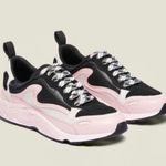 Sandro NEW Flame Fashion Sneakers Pink Black size 37 EU Photo 0