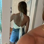 Abbeline  white backless top Photo 1
