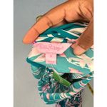 Lilly Pulitzer NWT Lily Pulitzer Womens Wide Leg Green Pink Jumpsuit Tropical Prime Time Print Photo 6