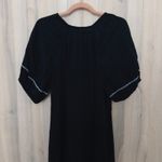 Old Navy WomensMaxi Dress Size L Black Embroidered Gauze Boho Cottage Whimsigoth Photo 6
