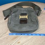 Guess by Marciano NWT Guess Olive Green Canvas Crossbody Purse Military Utility Shoulder Bag Pack Photo 8
