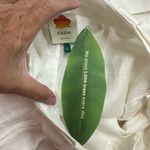 Farm Rio  White Pleated both Waisted Belted Shorts Size Small NWT Photo 6