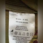 Free People  Bali Surf Date Romper Green/Burgundy Floral Photo 8