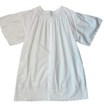 J.Crew Plus White Jolie Dress in Eyelet Regenerative Cotton Poplin Size XXL Photo 6