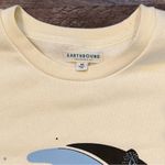 Earthbound NWT Snake Moon Cream Crewneck Sweatshirt Size Medium Photo 1
