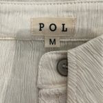 POL  NWOT sleeveless cream, color, lace panel dress, medium Photo 2