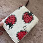 Coach Billfold Wallet With Strawberry Print Photo 9