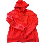 Tommy Hilfiger  women's zip up hoodie women's size medium, bright orange Photo 0