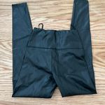 Nordstrom Black Pu Leather Leggings Photo 1